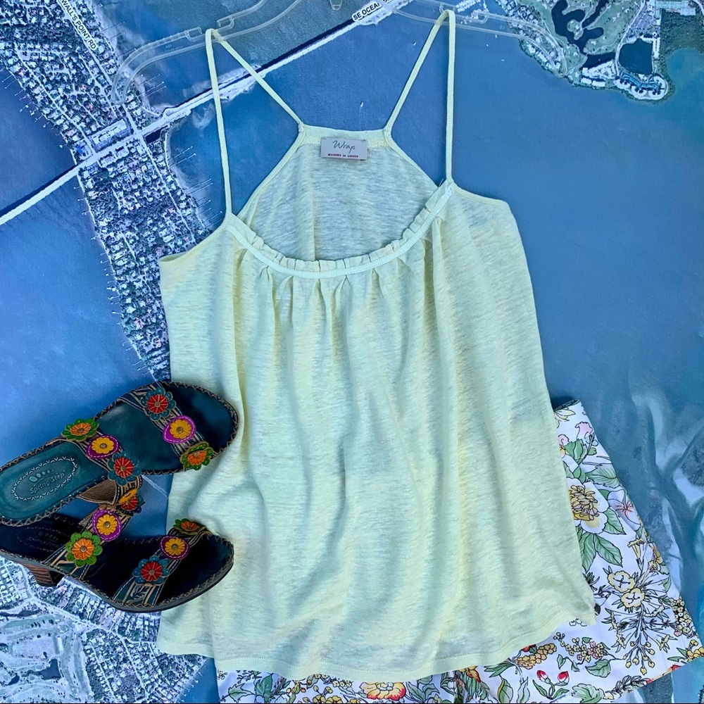 Wrap London Linen Camisole Women’s Size Small
